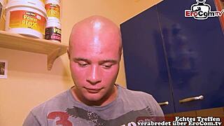 Deutsche Frau Von Nebenan Verkuppelt Mit Fitness User Beim Casting!