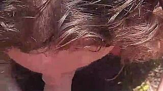 amateur blowjob doggy style cum in mouth bush