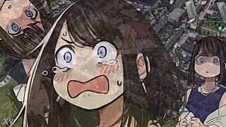 The lady works in the office.