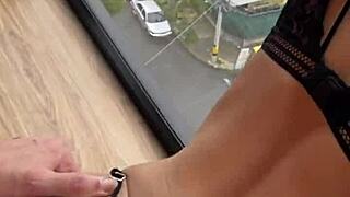 Petite Latina in Lingerie Takes Hard Anal and Creampie POV?