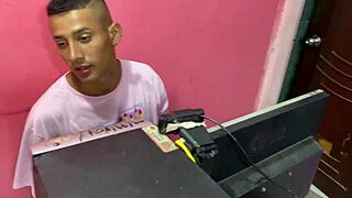 check out my pussy through this clear dildo