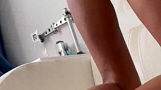 Monika Fox feels so sexy stripping her sport outfit slowly.