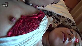 Slender wife in miniskirt cuckolded POV!