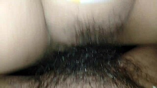 neighbor's tight shaved pussy gets fucked hard, leading to orgasm.