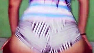 Teen Portuguese Brazilian amateurs dance funk in part six