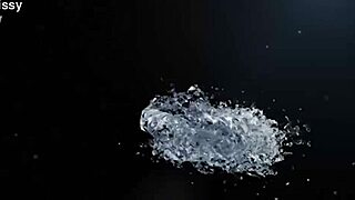 This blonde czech babe's pussy filled with piss and cock