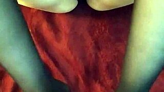 Trying my first footjob in stockings, so exciting!