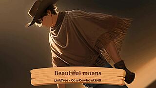 Young guy expresses intense emotions during solo activity