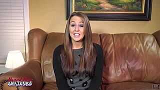 Busty Mature Redhead Autumn Squirt On Couch While Sucking Big Cock