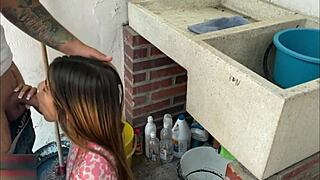 hermanastro enjoys how i suck his cock full story