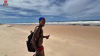 Nudist Beach Adventure Turns Into Wild Orgy With Joao And Lunna
