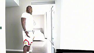 ebony stepsister sucks step brothers huge black dick