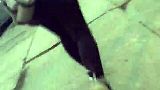 short girl with phat ass caught on hidden cam.