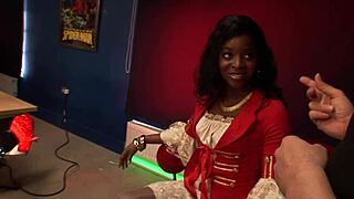 xxx film editor dreams about fucking his favorite black pornstar's trimmed pussy