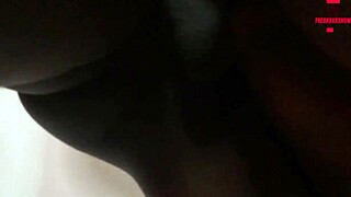 Big ass wife rides monster cock in kitchen.