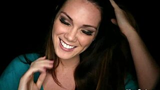 Alison Tyler shares her sexy interview nude with big tits.