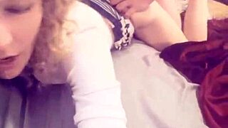 I watch my cheating wife milf get bred by huge cock on snapchat