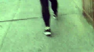 short girl with phat ass caught on hidden cam.