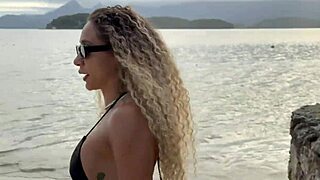 black couple picks up beautiful latina stranger for bisexual adventures at home