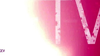 Two sensual European redheads suck big cock in bed, ending with facial.