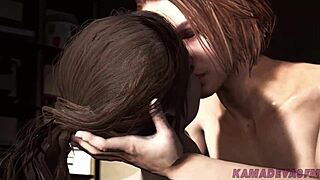 Jill and Claire, Lesbian Love with Grinding?