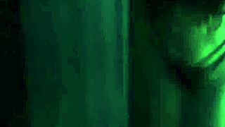 Watch This Big Ass Babe In Lingerie Tease On Halloween?