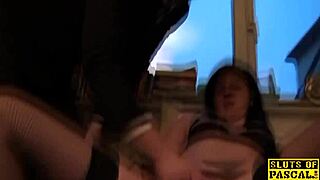 Bound Sub Swallows Cum