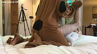 Scooby Doo roleplays with TS student