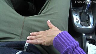 Stepmother Interacts with Stepson in His Car