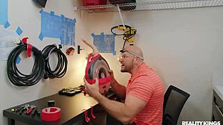 Amirah Adara can't keep hands off Mary Rock's body.