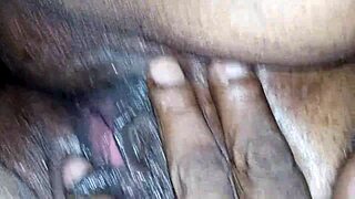 Passionate Sucking And Fingering Wife's Pussy Outdoors