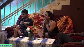 Bhabhi Agrees for Intense Sex Party! Amazing Hot Gangbang Fucking!