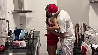 Sexo na ceia de natal entre amigos