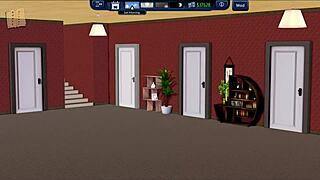 i'm playing harem hotel 130, exploring the game world with hotel adventures