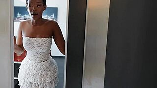 Spying on roommate in shower