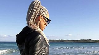 Slim German Wife Cheats With No Condom Fuck, Cum On Ass