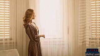 Look At This Cougar Model Stripping Her Clothes Off!