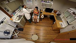 Mandatory New Student Physical For Mixed Cutie With Small 18+ Tits. Doctor Tampa Examines Yesenia Sparkles At Tampa University - Part 1 Of 7.