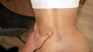 Delivery Guy Fucks Lesbians Unaware