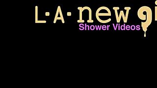 Wow, that stunning Czech model just took a steamy shower and I'm totally blown away by her beauty!