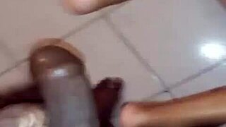 Wife Bent Over for Tight Anal by Endowed Friend