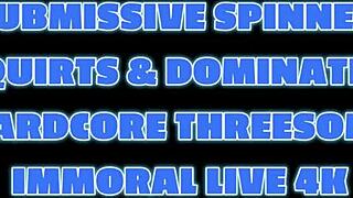 misfits say give that bubble butt slut a rough threesome with toys