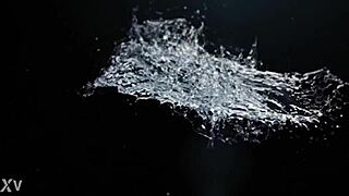 Leidy teaches Amaris how to lick puffy pussy lips with toys in close-up lesbian fun.