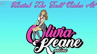 Hot teen 18+ performs pov outdoor blowjob for cumshot on big natural tits