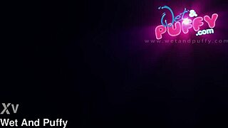 I watched Wetandpuffy's sexy babe Ashley Ocean orgasm while toying her wet pussy with a purple vibrator