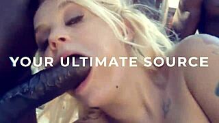 Hey, my petite blonde gf interrupted my friend's game to suck his big cock deepthroat?