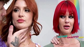 Valentines vixens swap step mothers, use potion on their step sons?