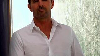 hot brunette lana roy gets double penetrated during intense fuck, deepthroat and ass to mouth