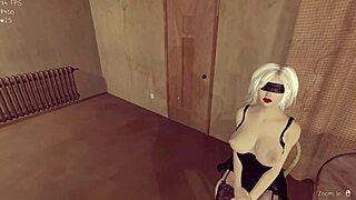 Couple engages in anal and pussy fucking at pink motel