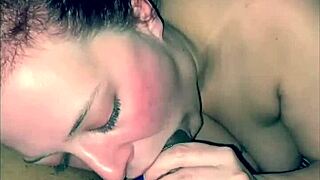 White girl slurps her favorite bbc